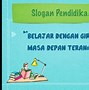 Slogan Pentingnya Pendidikan